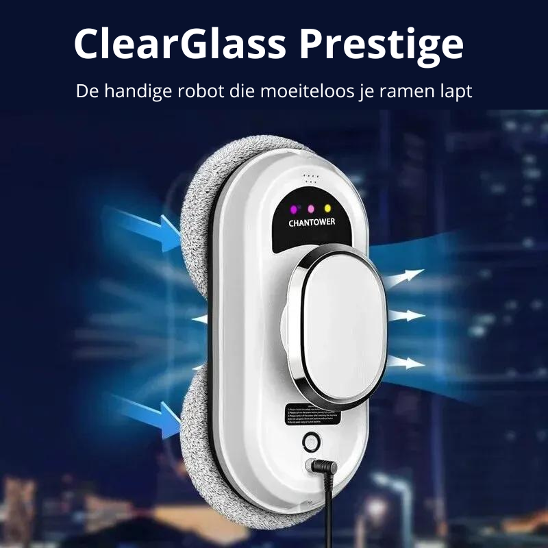 ClearGlass Prestige - The handy robot that effortlessly cleans your windows for a shiny result