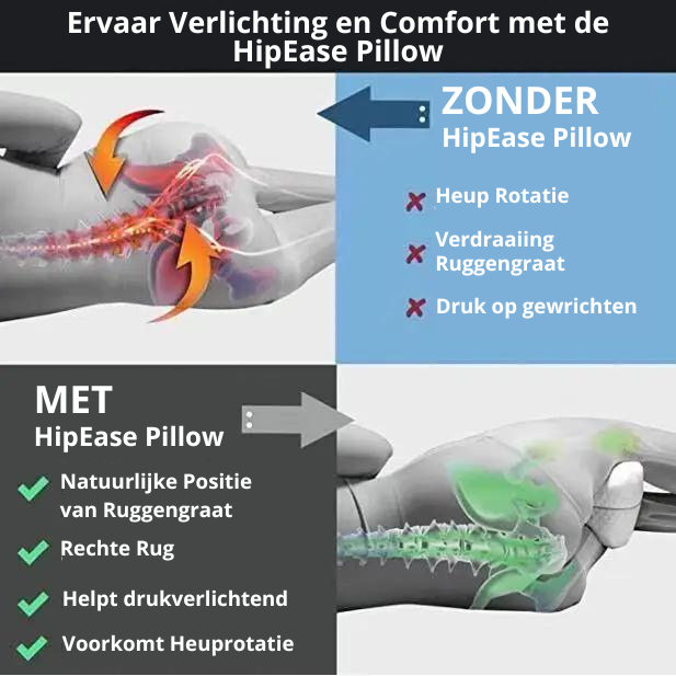 HipEase Pillow - For a life free of pain!