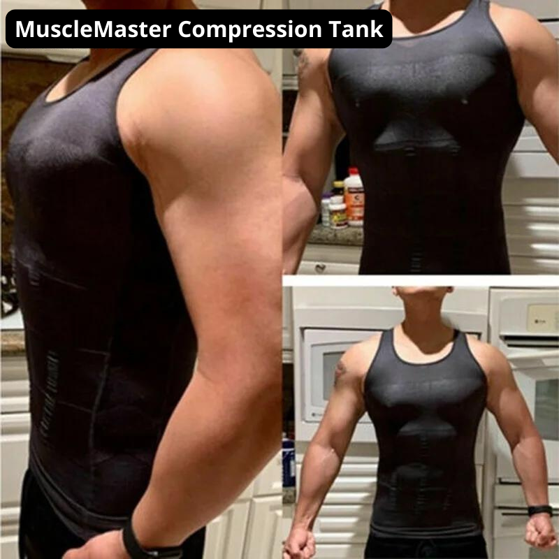 MuscleMaster Kompressions-Tanktop – Überschüssiges Fett mühelos verbergen und sich sicher fühlen 