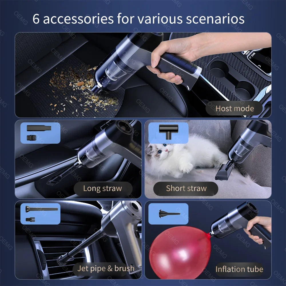 SwiftClean Mini Vacuum Cleaner - Makes cleaning effortless 